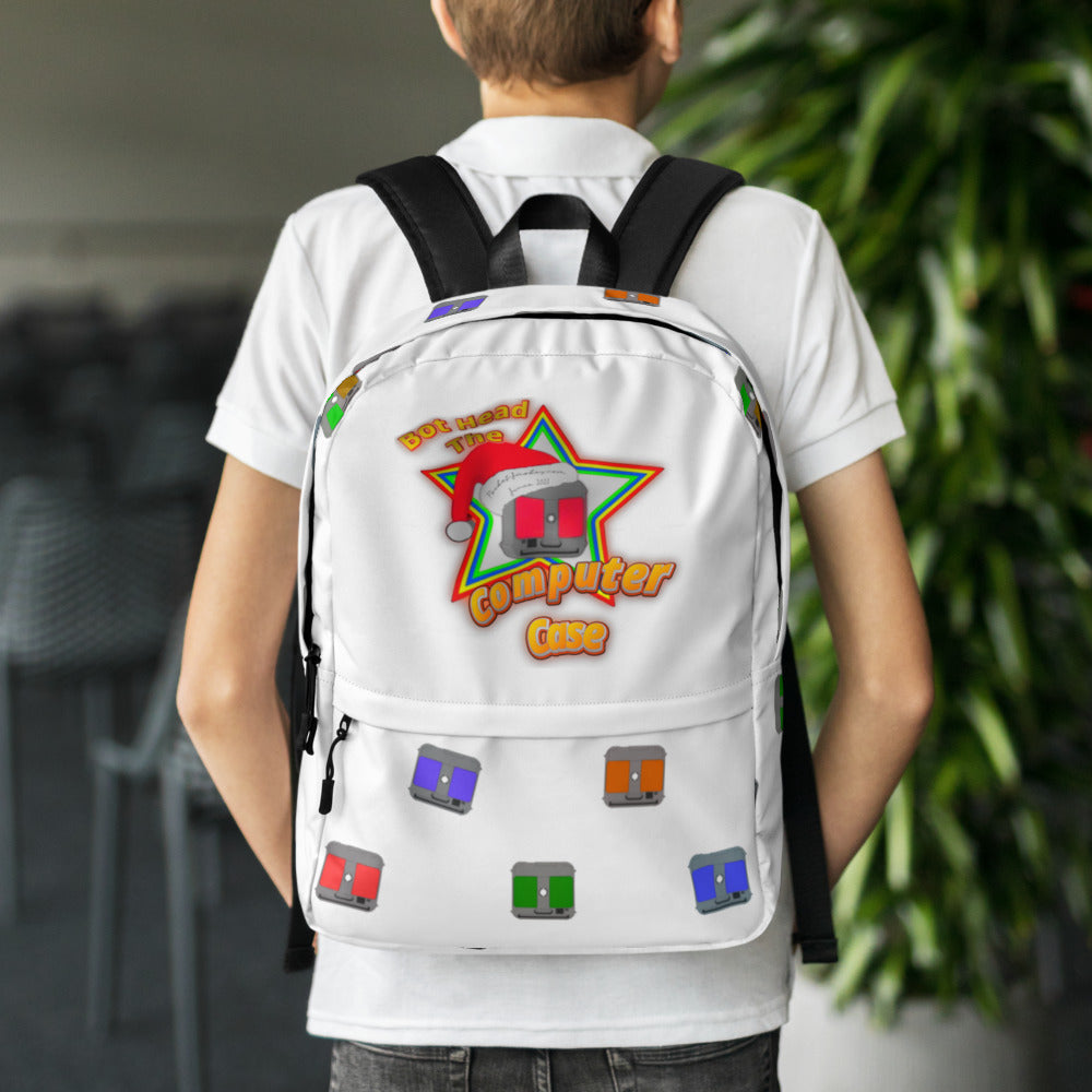 Bot Head The Computer Case Super Hero Backpack